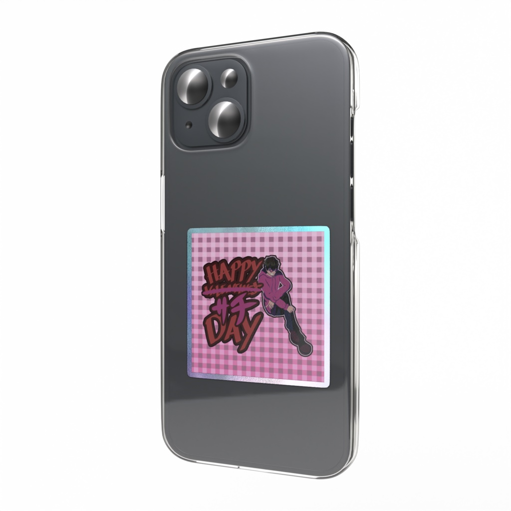 【HAPPY V̶A̶L̶E̶N̶T̶I̶N̶E̶'̶S̶ サチ DAY】オーロラステッカー