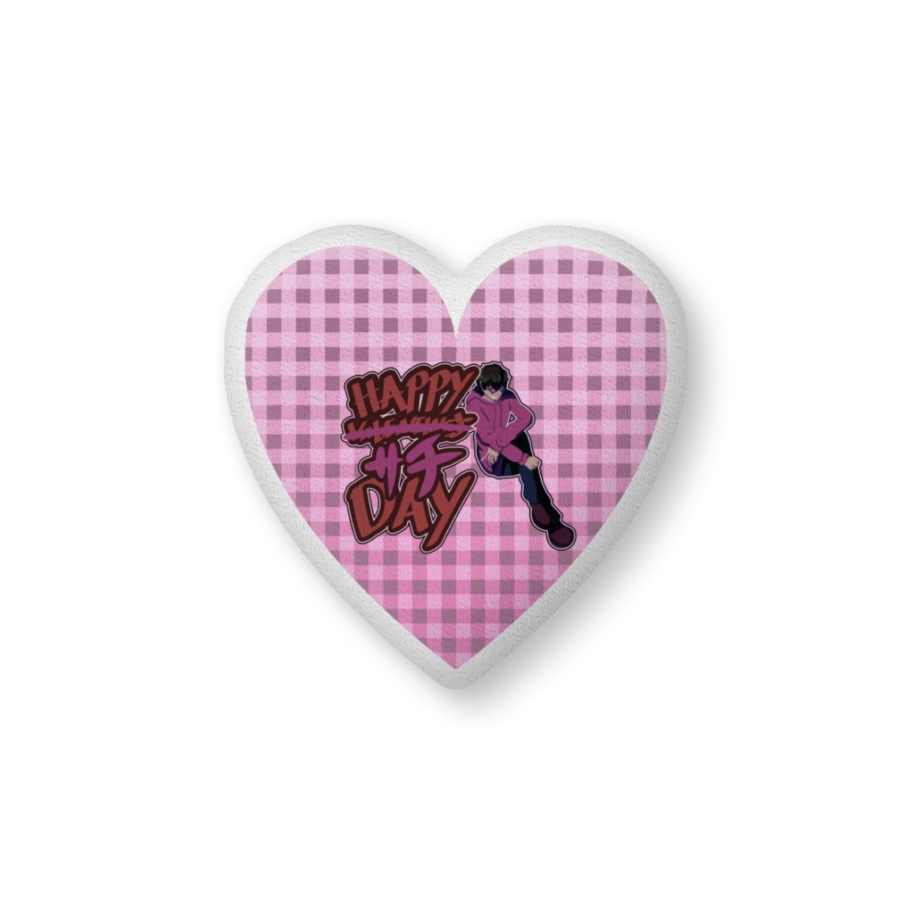 【HAPPY V̶A̶L̶E̶N̶T̶I̶N̶E̶'̶S̶ サチ DAY】ハートクッション