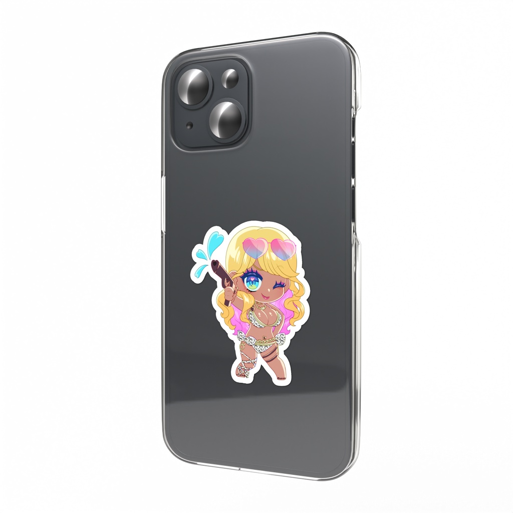 【大金欠たすけて限定販売】水着ちゅちゅスマホステッカー