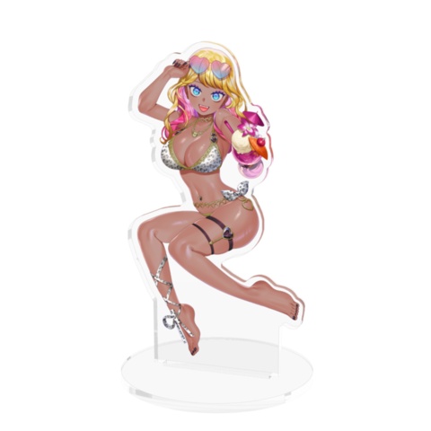 【大金欠たすけて限定販売】映えるぜ！パツ金水着/ちゅちゅアクスタ