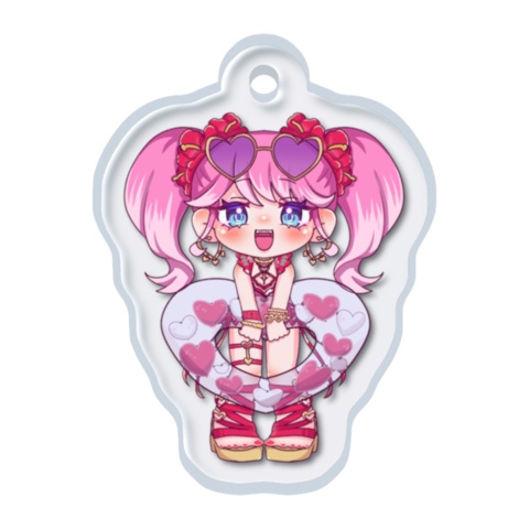 【大金欠たすけて限定販売】夏さいこ~!アロハ水着SD/ちゅちゅ目印チャーム