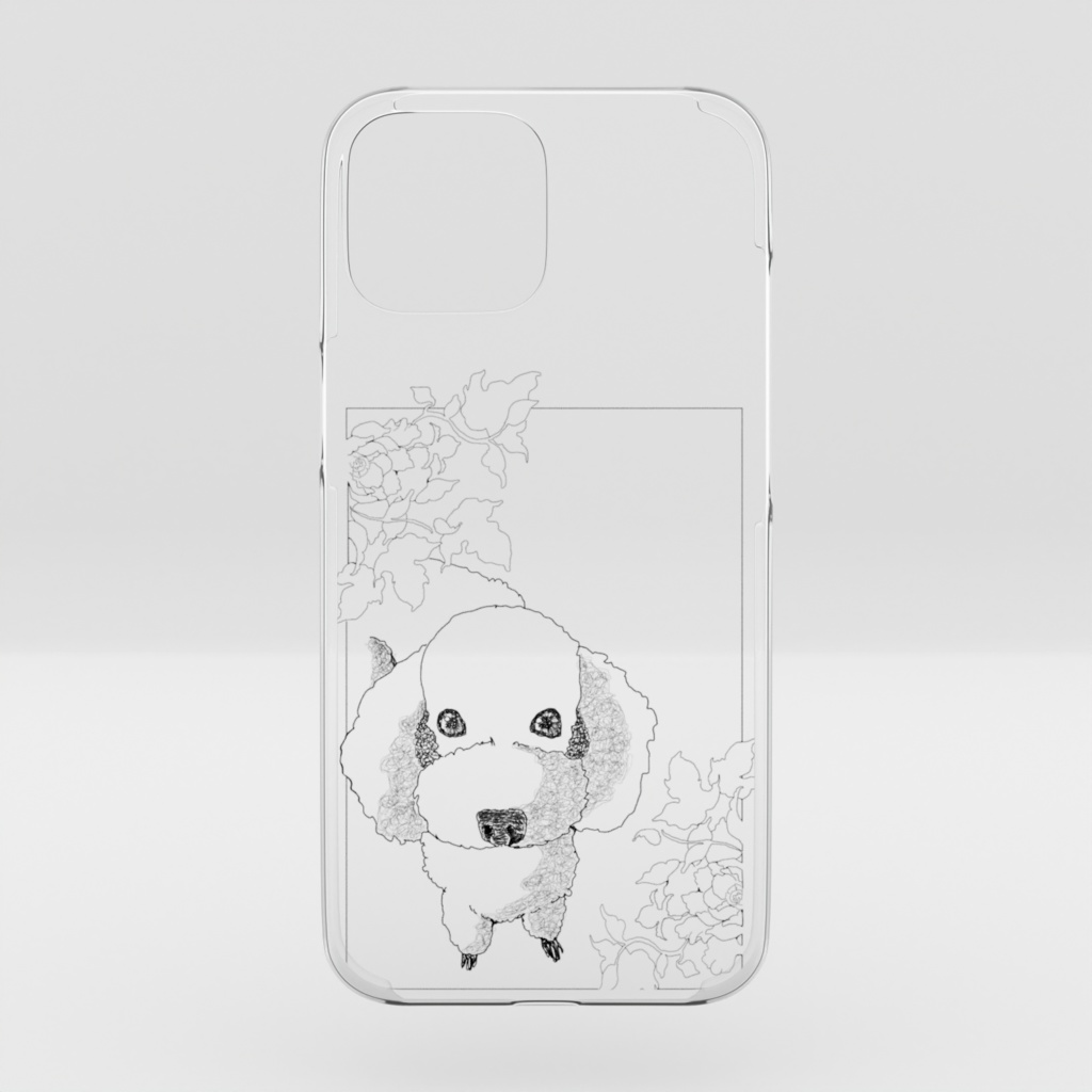 犬のiPhoneケース　16 15対応