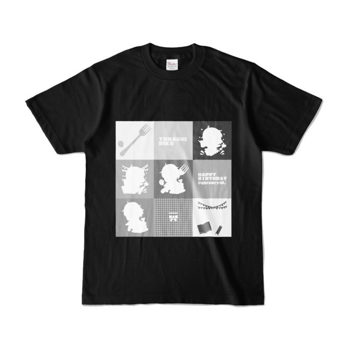 【湯町りこ】1周年カラーTシャツ