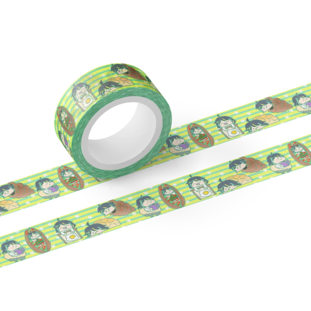 【湯町りこ】ベーカリーマスキングテープ