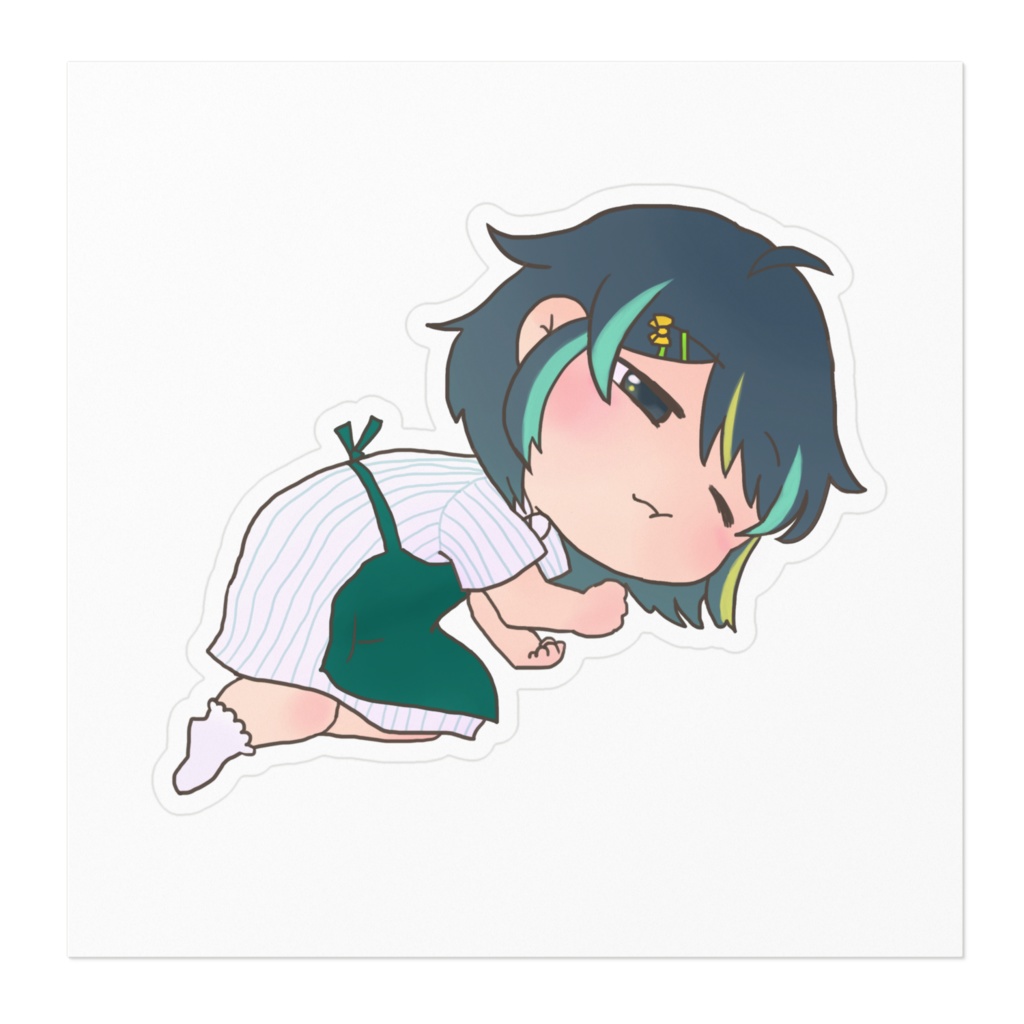 【湯町りこ】おさぼりステッカー
