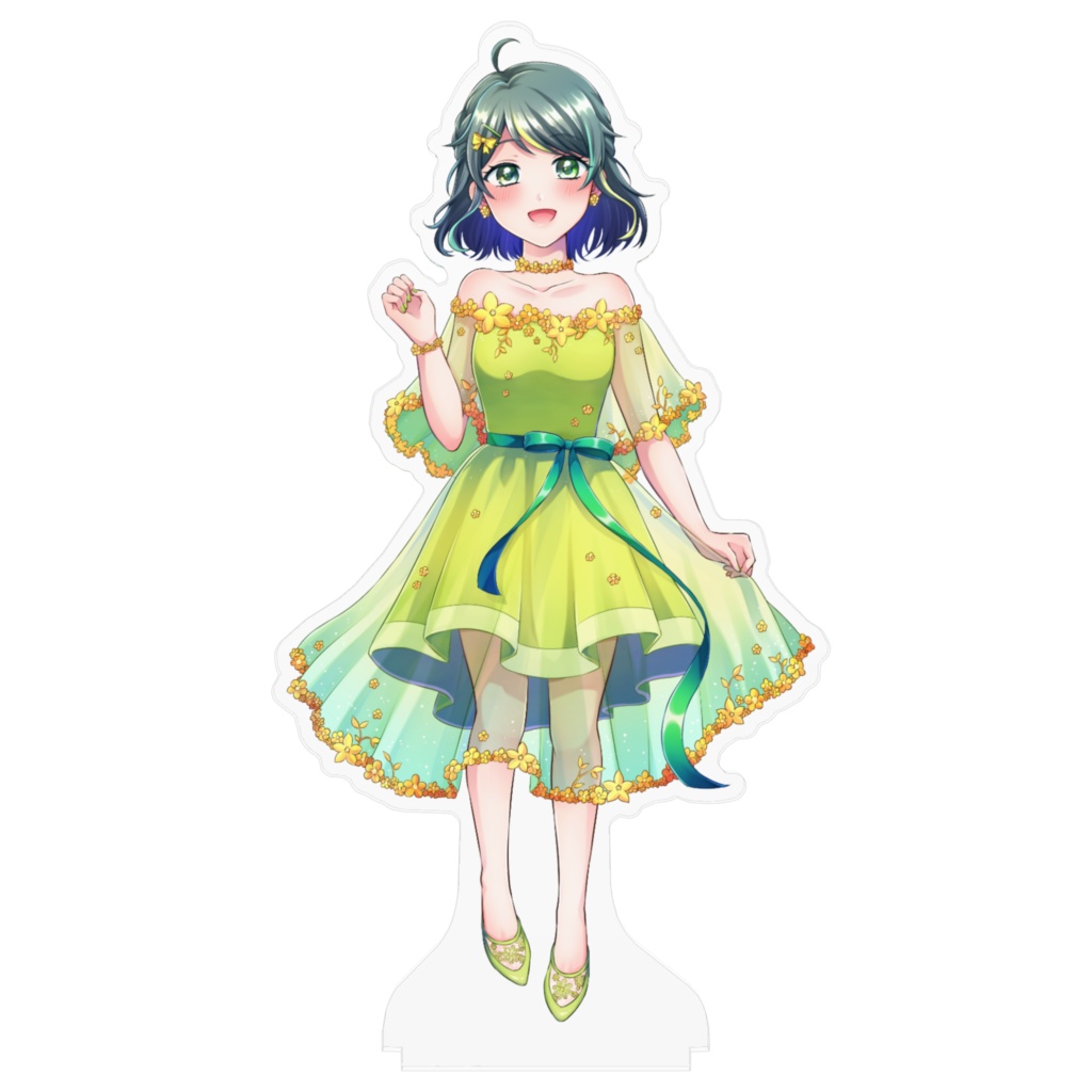 【湯町りこ】生誕2周年アクリルフィギュア【再販/仕様変更】