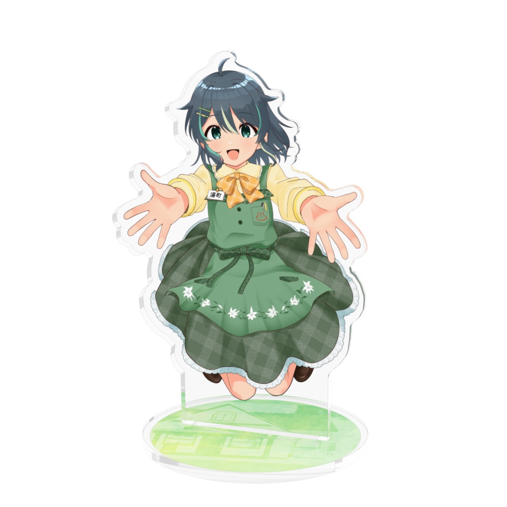 【湯町りこ】『空想図書店』アクリルフィギュア