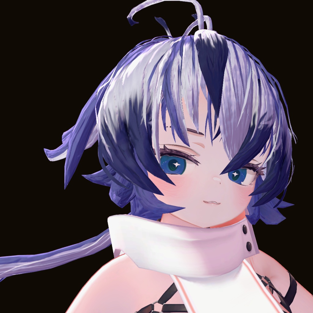 30％OFF　≪セール中≫ 【Hair_3D_Model】magpie Jay Hair【Ichigo対応】