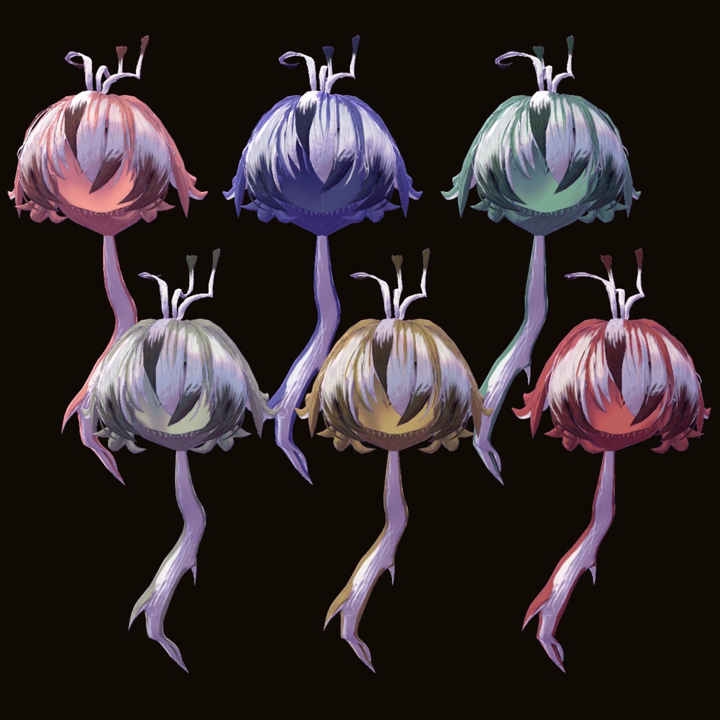 30%OFF ≪セール中≫ 【Hair_3D_Model】magpie Jay Hair【Ichigo対応】