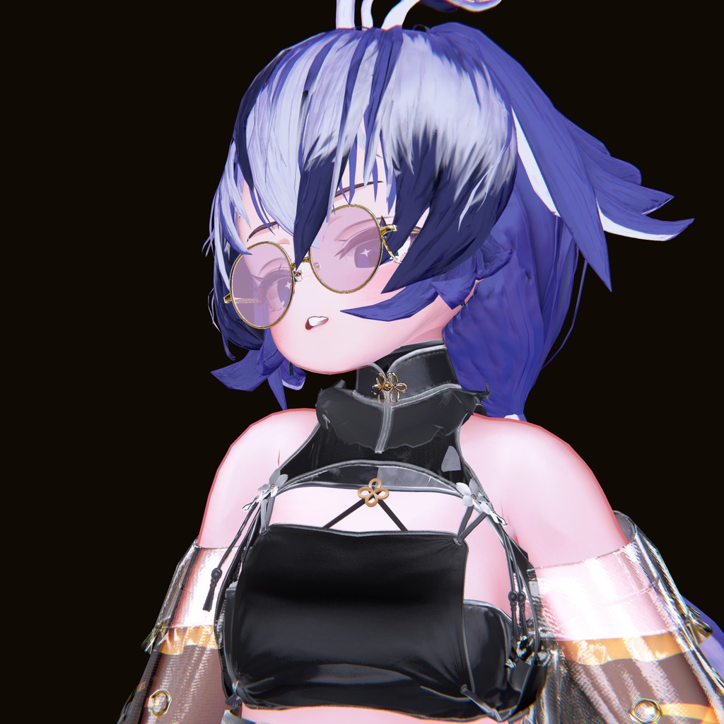 30%OFF ≪セール中≫ 【Hair_3D_Model】magpie Jay Hair【Ichigo対応】