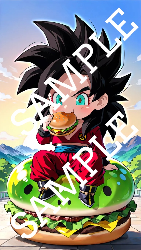 Son Goku (Dragon Ball) Kawaii Chibi Set / 孫悟空 (ドラゴンボール) かわいいちびセット