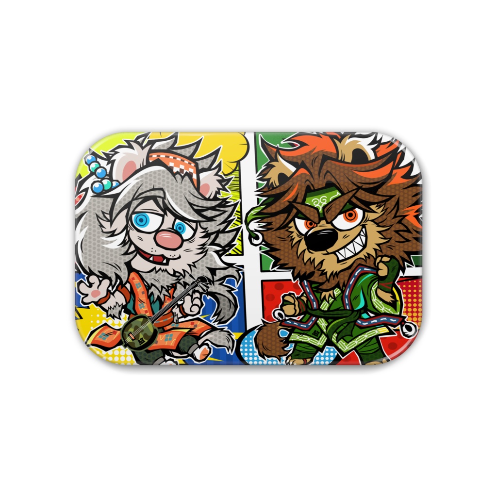 プリズンまぶらかの缶バッチ