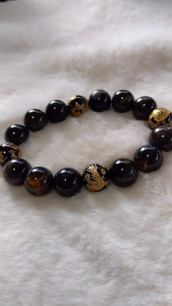 龍ブレスレット〜彫り入〜