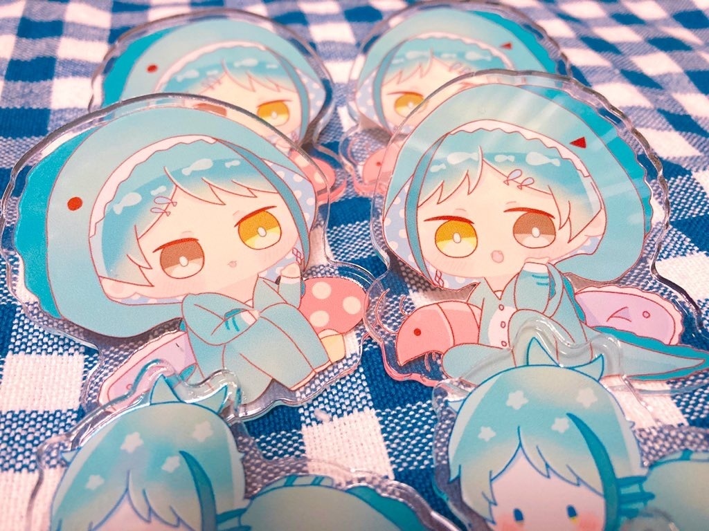 【予約グッズ】アクリルクリップバッジ