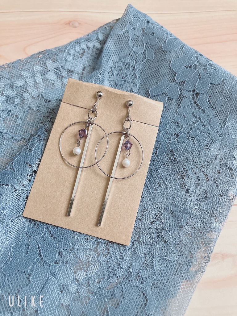 推しカラーイメージイヤリング