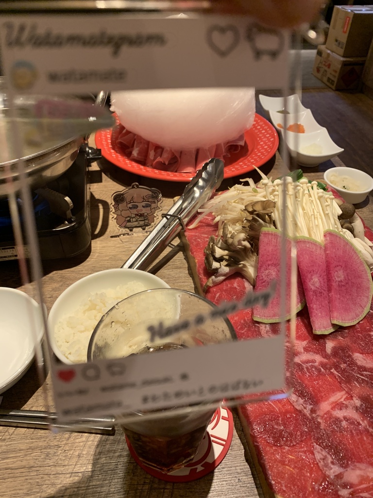 【非公式】#わためいとのはばない インスタグラム風アクリルキーホルダー