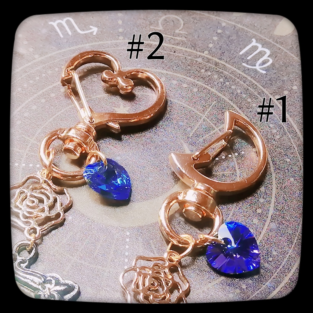 #1 深海のパフューム | 濱辺香水店 香水瓶風キーホルダー