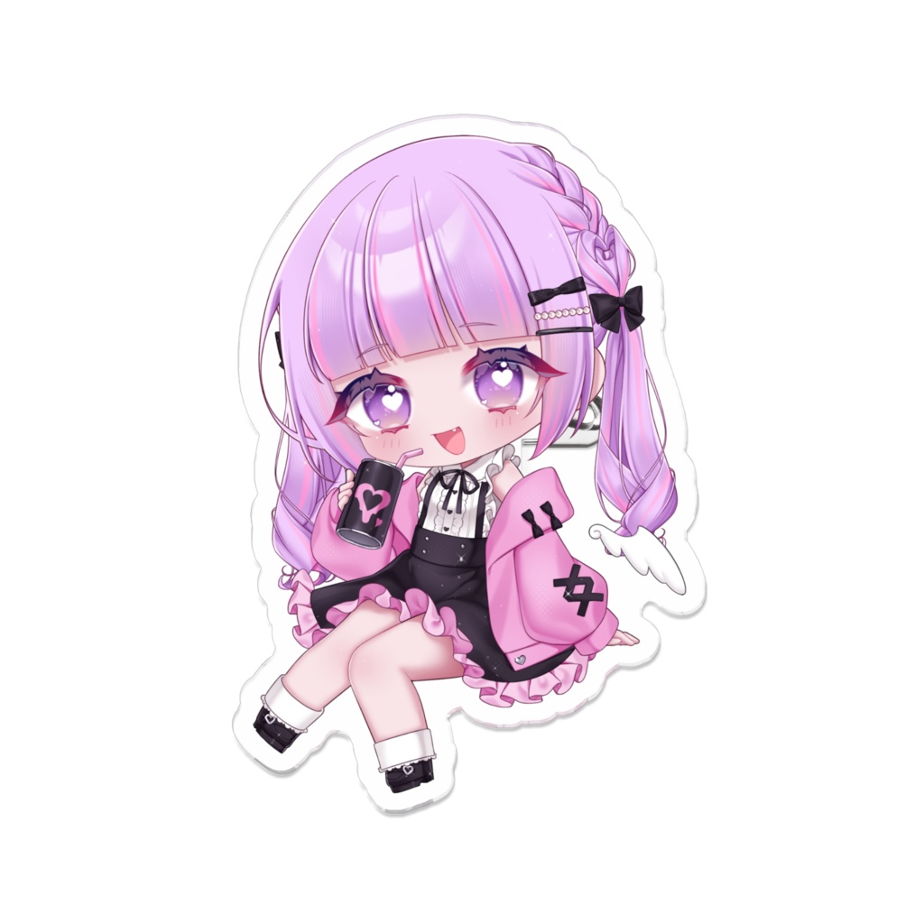 新コテキャSDアクリルバッジ