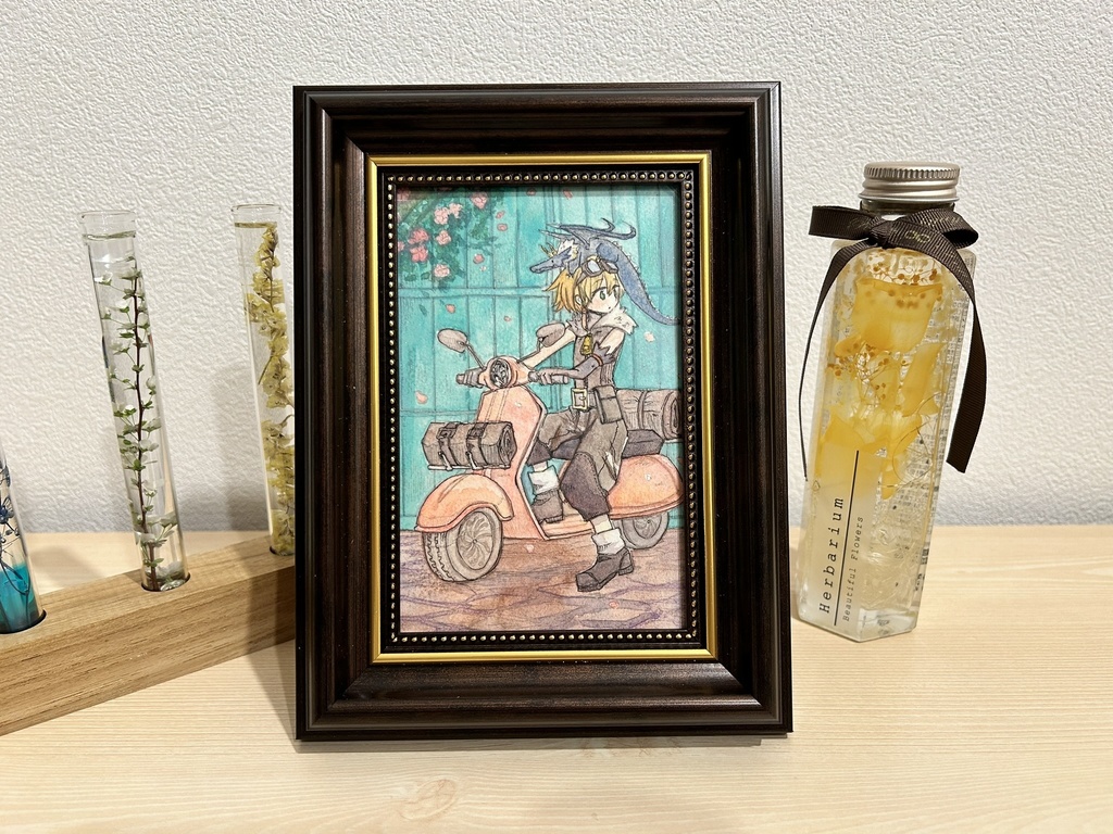 水彩原画 ポストカードサイズ