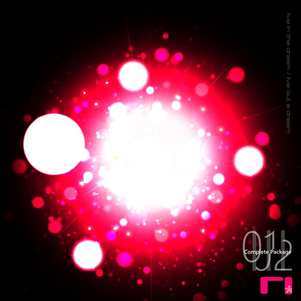 live in the dream + live out a dream(Complete Package)-BOOTH Limited Ver.-
