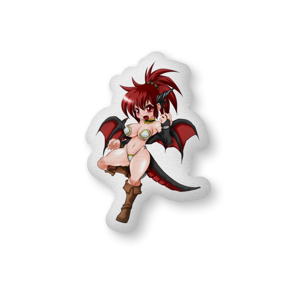 モン娘ファイト「ミント」ふかふかクッション