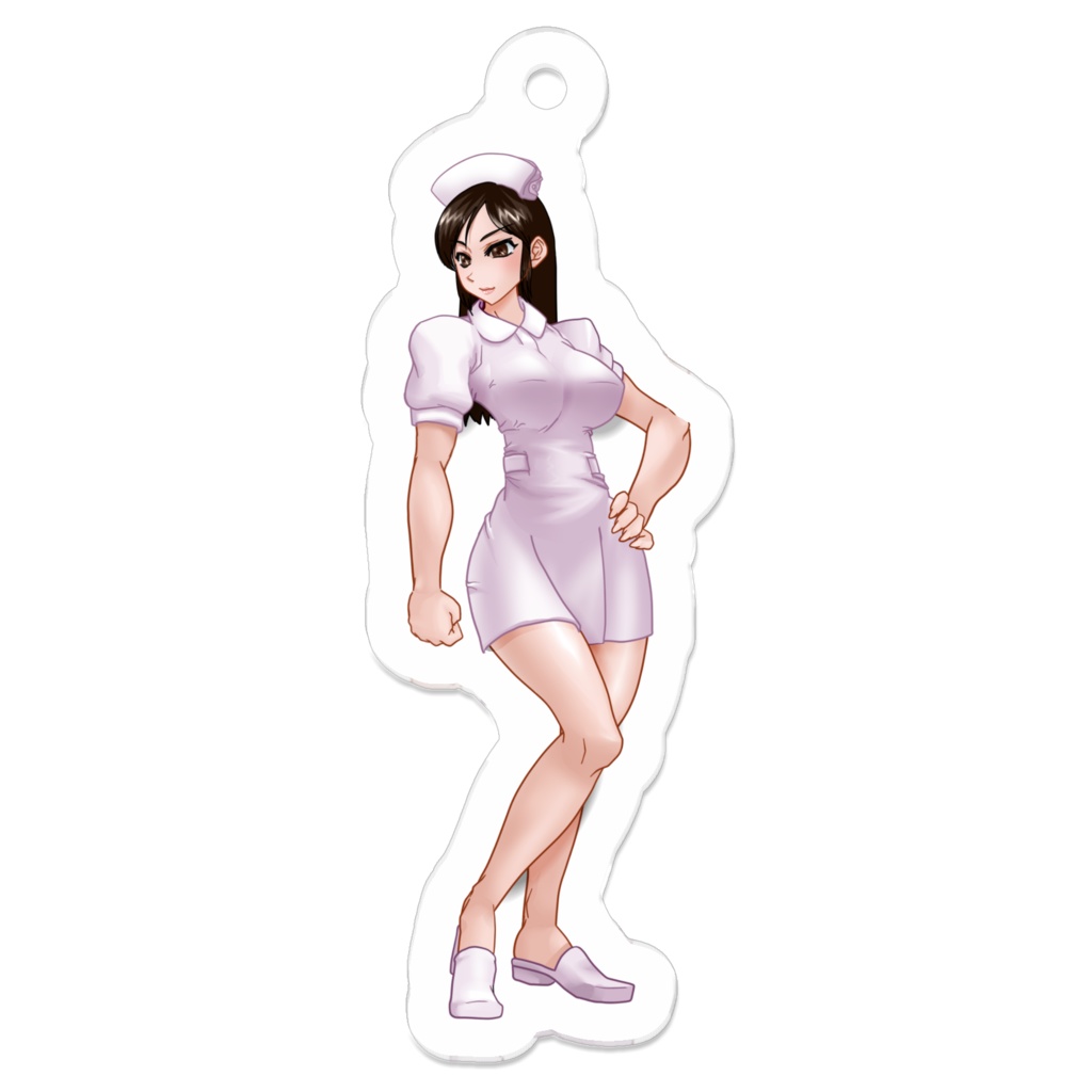 淫夢オブファイターズ「PNK姉貴」アクリルキーホルダー