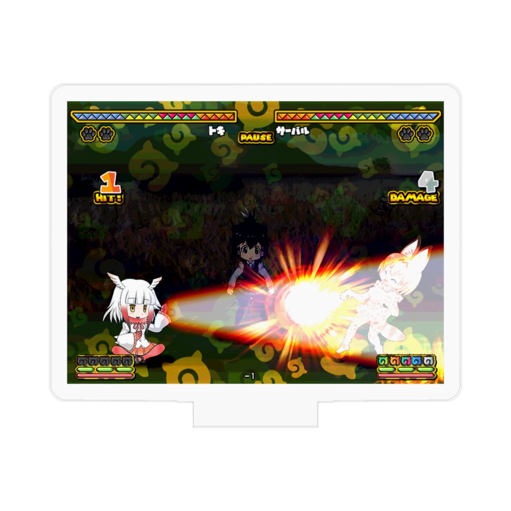 けもフレふぁいと!おかわり「テーレッテレー」アクリルフィギュア