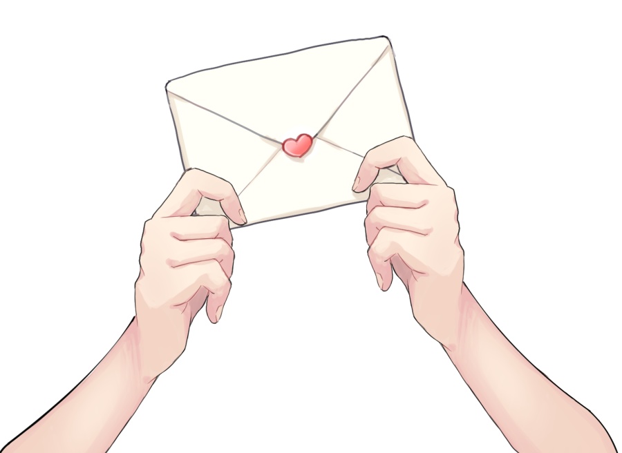 【Vtuber用手素材】手紙