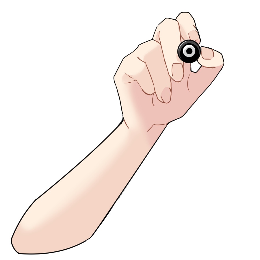 【Vtuber用手素材】花丸(文字などにも)