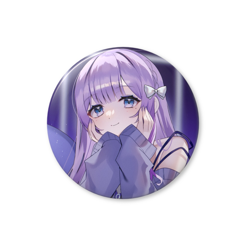 部屋着でまったり缶バッジ