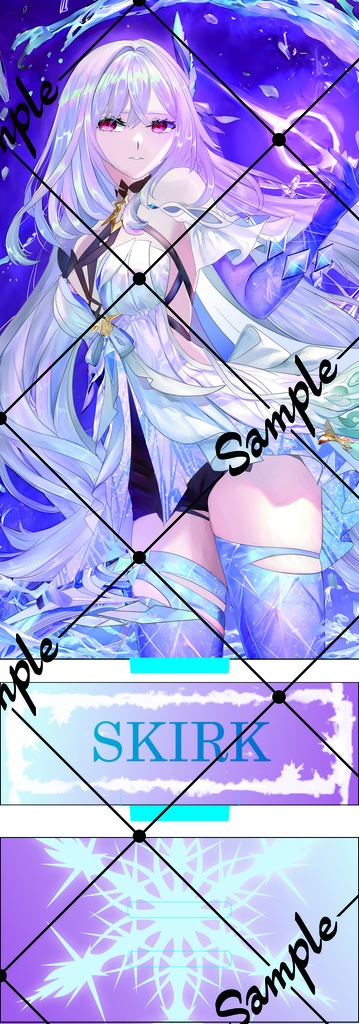 原神女子70mm×200mm アクリルスタンド