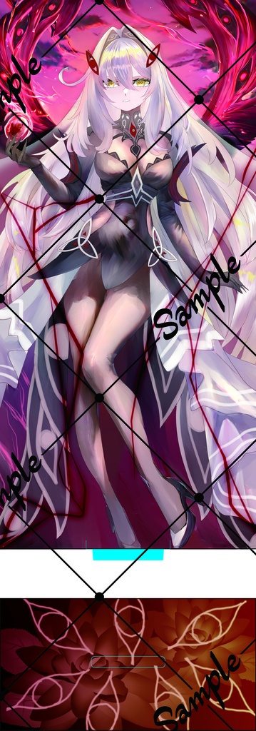 原神女子70mm×200mm アクリルスタンド