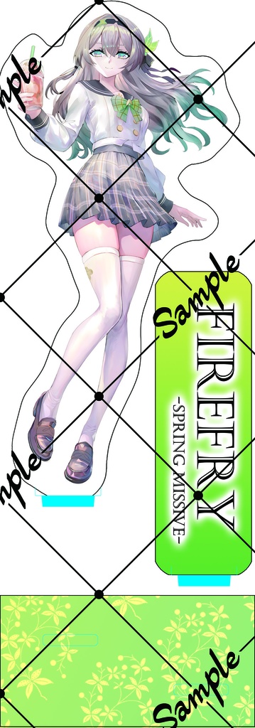 崩壊スターレイル女子70mm×200mm アクリルスタンド