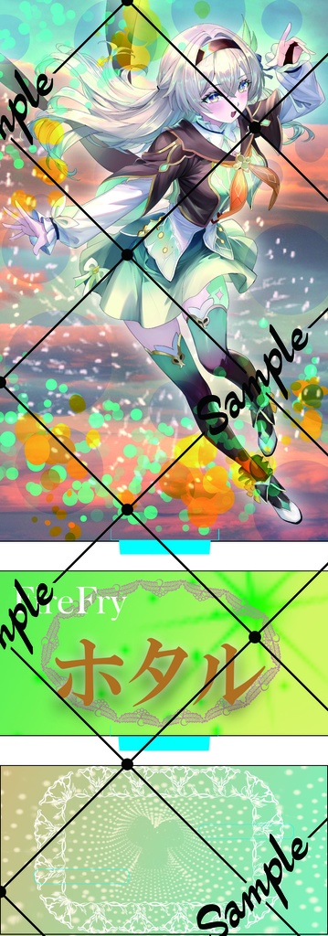 崩壊スターレイル女子70mm×200mm アクリルスタンド