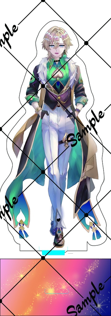 崩壊スターレイル男子70mm×200mm アクリルスタンド