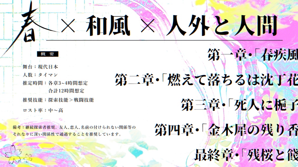 【CoC】廻春 SPLL:E195136