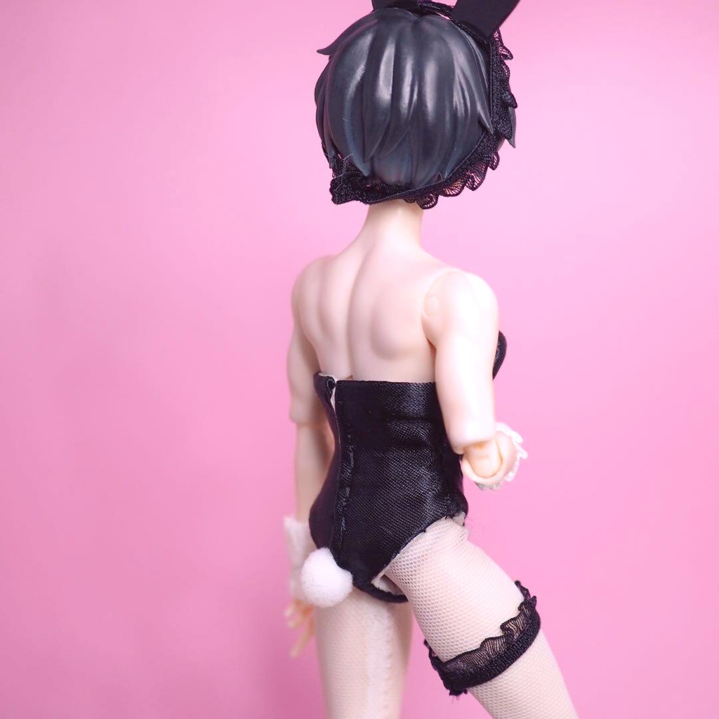 [シチリアの追憶] バニーガールセット（ブラック）