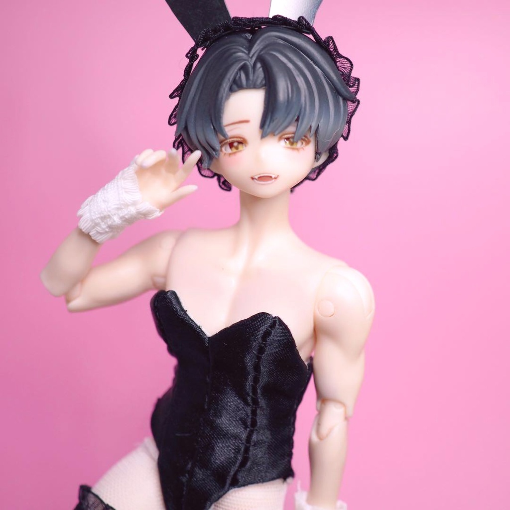 [シチリアの追憶] バニーガールセット（ブラック）