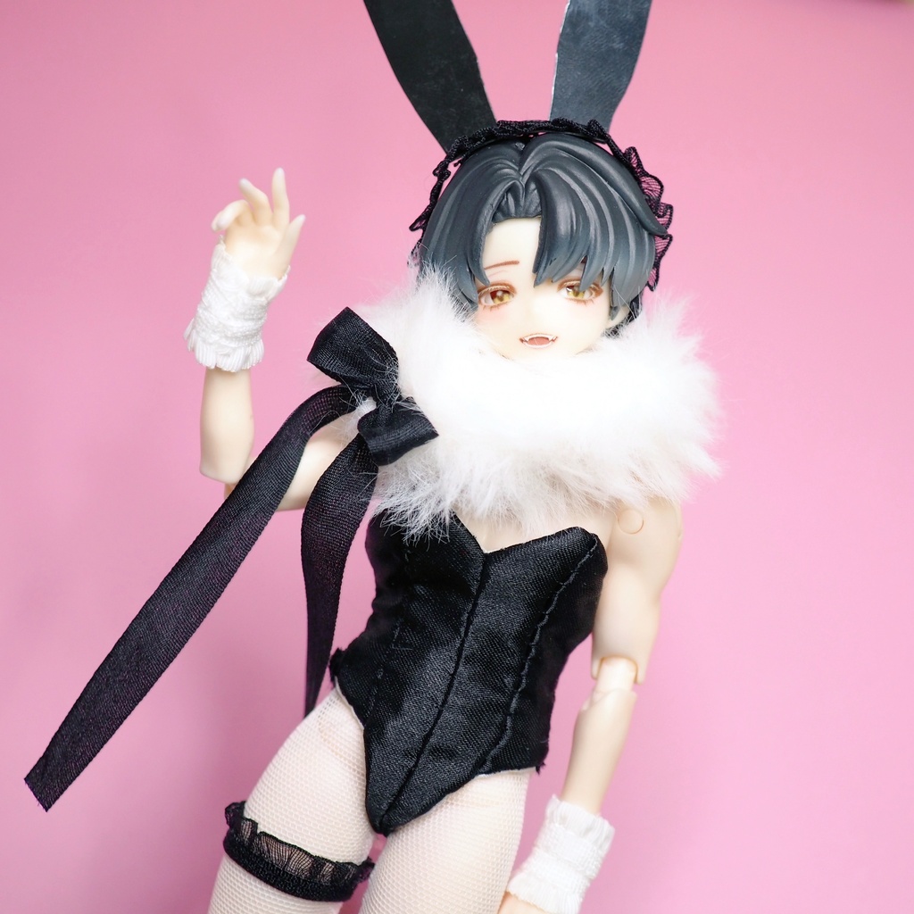 [シチリアの追憶] バニーガールセット（ブラック）