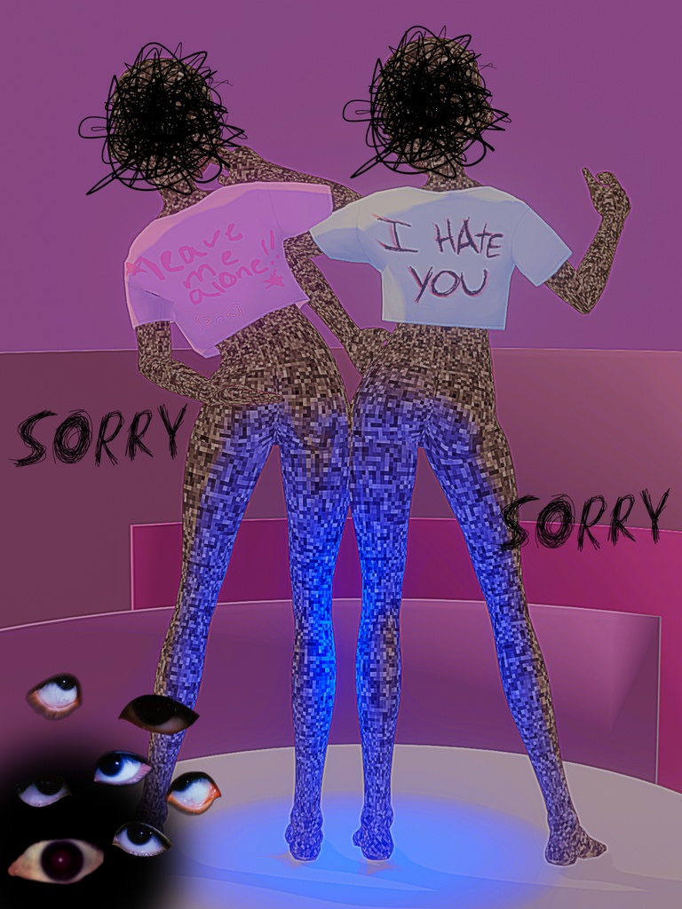 Vroid Dreamcore Crop-Tops Pack