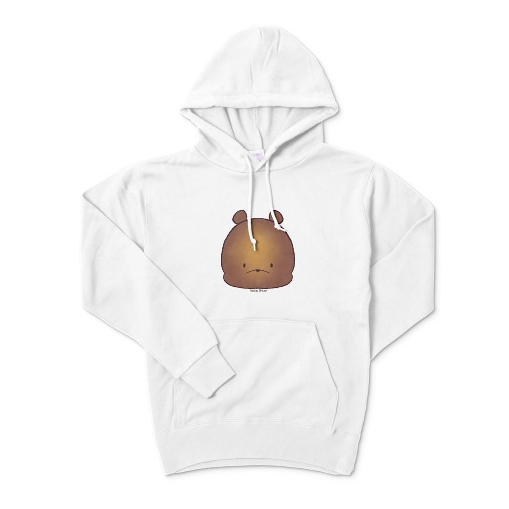 くまさんパーカー(ティラミス)/ホワイト