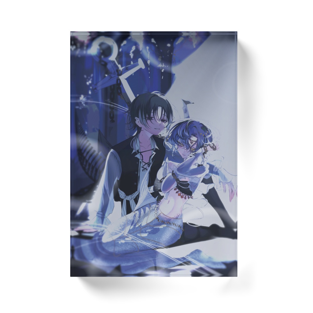 【抜錨】アクリルブロック #凋花