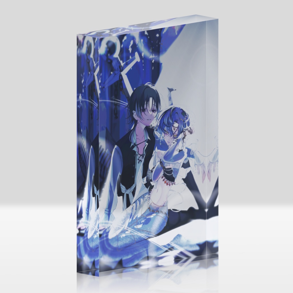 【抜錨】アクリルブロック #凋花