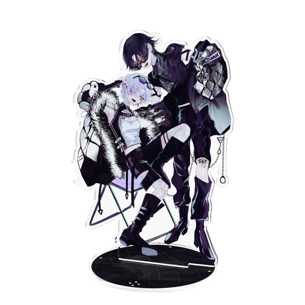 【シニカルナイトプラン】アクリルフィギュア #凋花