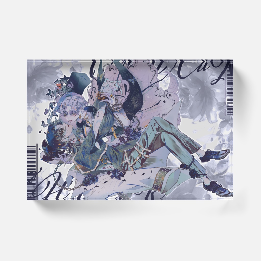 【Perfect Crime】アクリルブロック #凋花