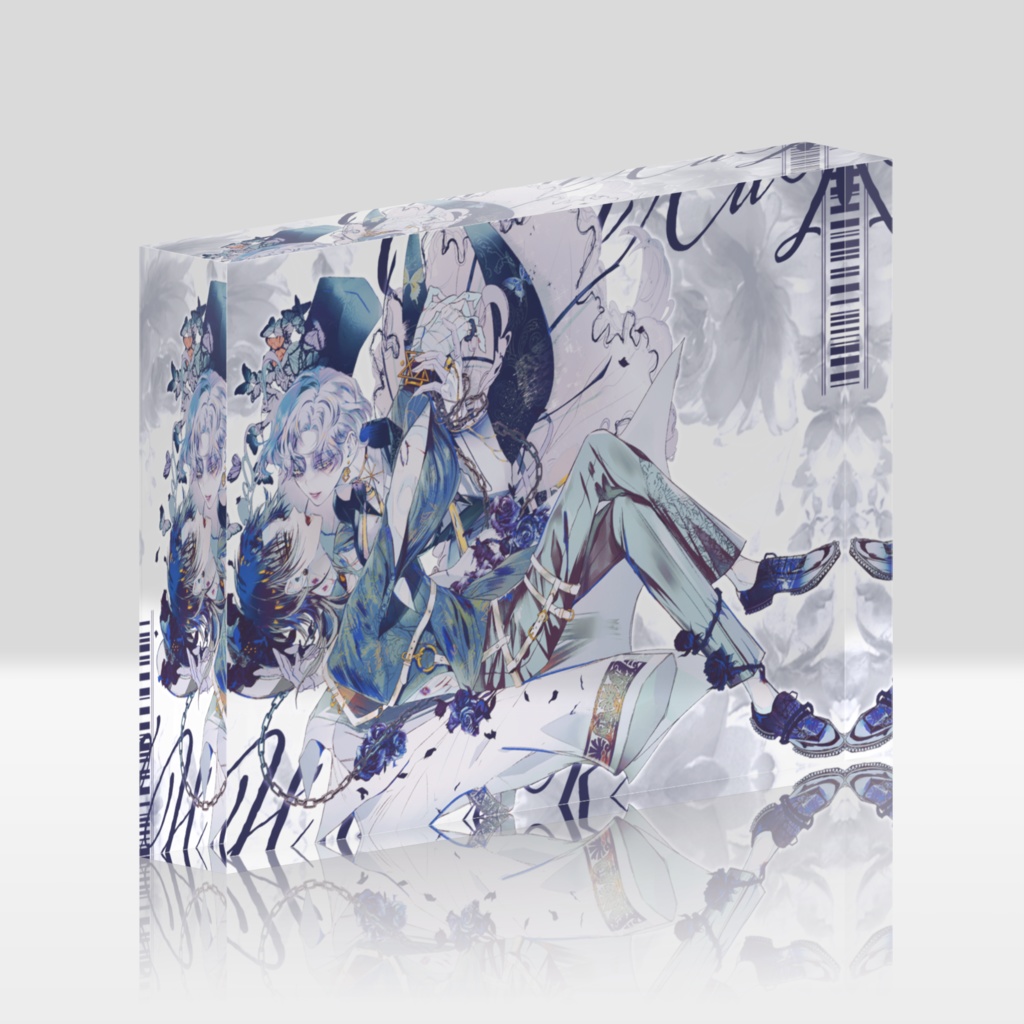 【Perfect Crime】アクリルブロック #凋花