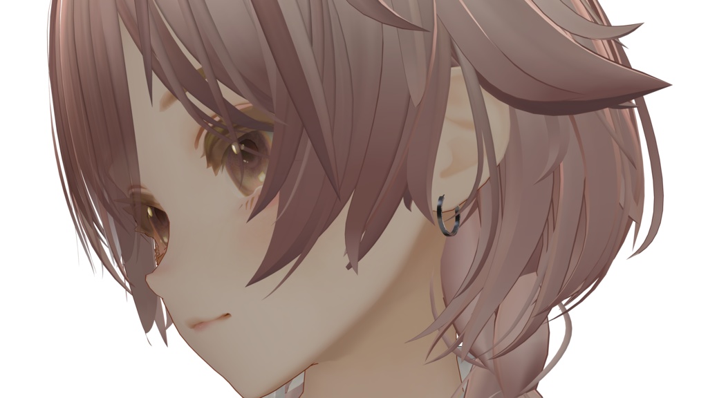 【VRChat想定】シンプルピアス-追加予定あり-