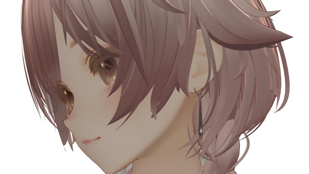 【VRChat想定】シンプルピアス-追加予定あり-