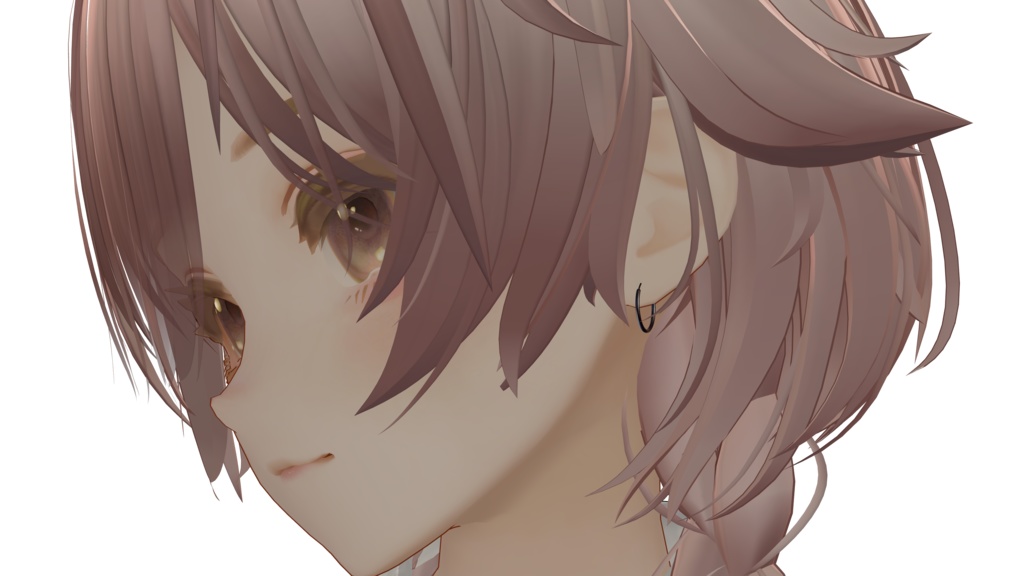 【VRChat想定】シンプルピアス-追加予定あり-