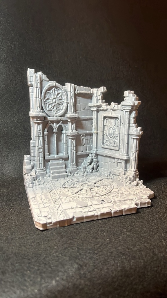 ❗️新商品❗️廃墟神殿　ジオラマベース フィギュア台座
